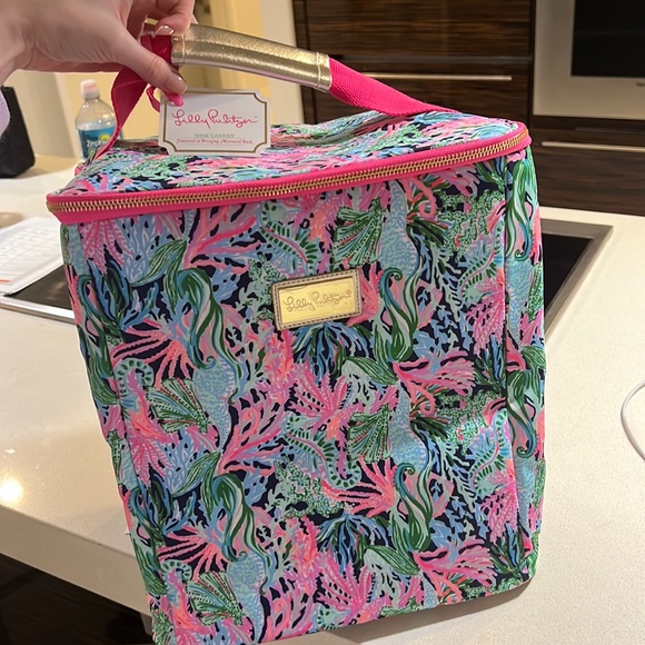 Lilly Pulitzer Other Lilly Pulitzer Wine Carrier Cooler Poshmark